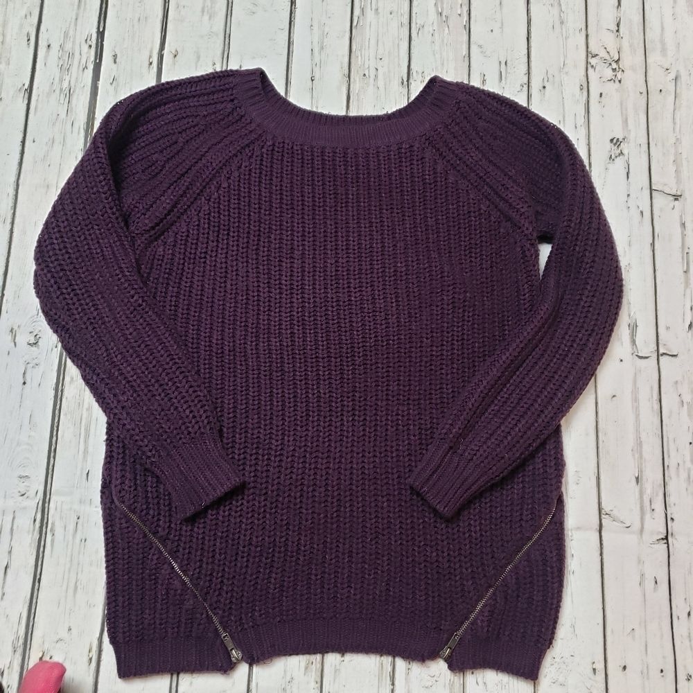 Zip Sides Pullover Sweater SWS Small
